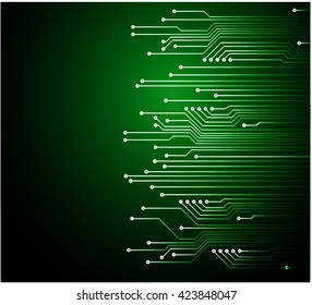 dark green color Light Abstract Technology background for computer graphic website internet and business. circuit. vector illustration. abstract. infographic. pixel. text box.label