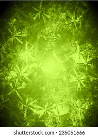 Dark green Defocused Light, Flickering Lights