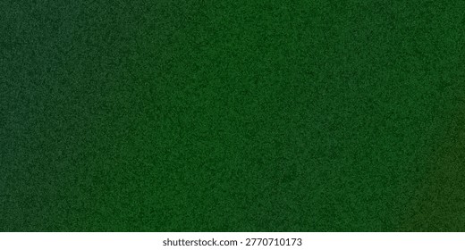 Dark Green Forest Grain Texture Background with Deep Emerald Gradient and Rough Surface