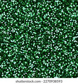 Fondo de brillo verde oscuro. Textura brillante decorativa para el diseño de vacaciones. Ilustración de material vectorial