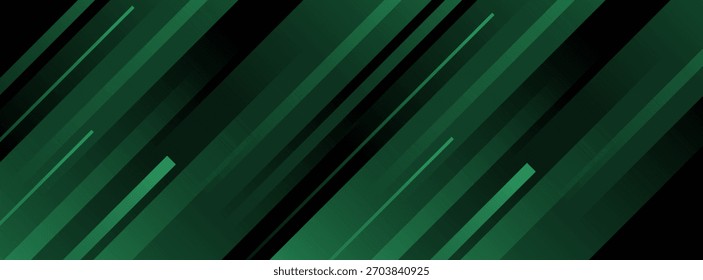 Fondo abstracto de gradaciones verde oscuro colorido. diseño simple. Ilustración vectorial,