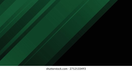 Fondo abstracto de gradaciones verde oscuro colorido. diseño simple. Vector