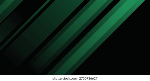 Fondo abstracto de gradaciones verde oscuro colorido. diseño simple. Vector