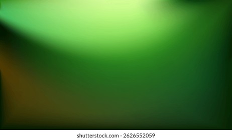 Fundo de gradiente verde-escuro. Natureza verde floresta bg. Textura de ondas ecológicas orgânicas. Ilustração vetorial. EPS 10.