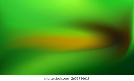 Dark green gradient background. Forest green nature bg. Organic eco wave texture. Vector illustration. EPS 10.