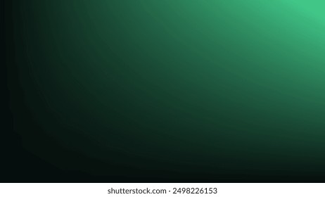 Dark green gradient mesh abstract background nice for wallpaper or banner