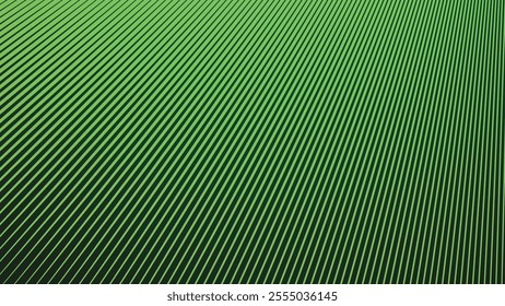 Dark green gradient with stripes line abstract background for backdrop or presentation