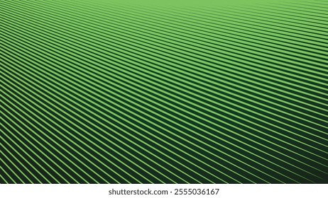 Dark green gradient with stripes line abstract background for backdrop or presentation