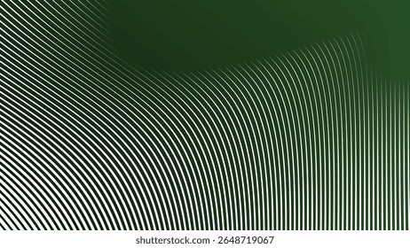 Gradiente verde oscuro con rayas línea de fondo sin patrón para el Web de tela moderna y Diseño gráfico