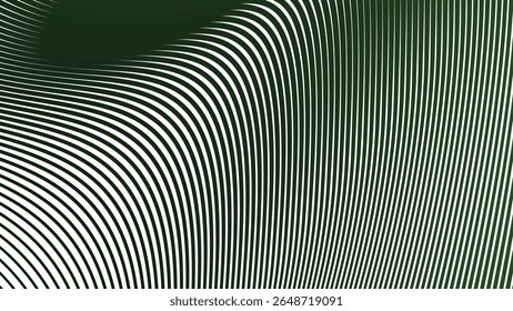 Dark green gradient with stripes line seamless pattern background for modern fabric web and graphic design