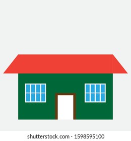dark green house design image