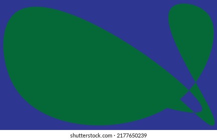 una hoja verde oscura sobre un fondo morado