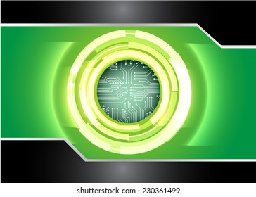 Dark green Light Abstract Technology background for computer graphic website internet. circuit. 