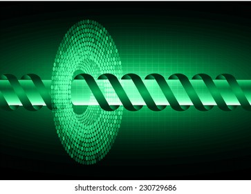 Dark green Light Abstract Technology background for computer graphic website internet.