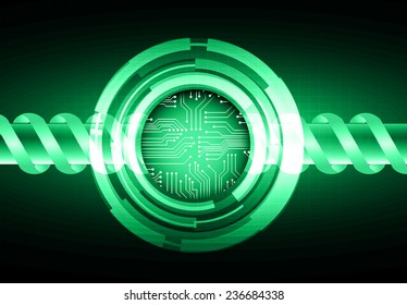 Dark green Light Abstract Technology background for computer graphic website and internet.