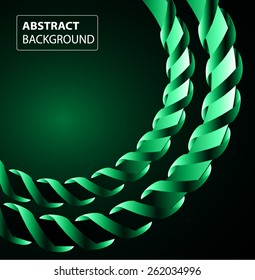 Dark green Light Abstract Technology background for computer graphic website internet and business. text box. Brochure. card. wave. label. banner