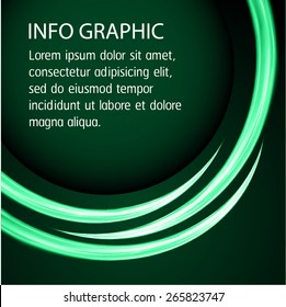 Dark green Light Abstract Technology background for computer graphic website internet and business. text box. Brochure. card. banner.