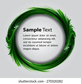 Dark green Light Abstract Technology background for computer graphic website internet business. text box. Brochure. card. banner. label. white background.