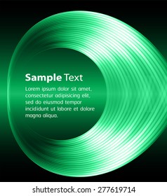 Dark green Light Abstract Technology background for computer graphic website internet business. text box. Brochure. card. label. banner