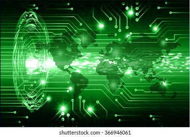 dark green Light Abstract Technology background for computer graphic website internet business. circuit. illustration.digital.infographics. binary code. www.motion. eye scan virus world