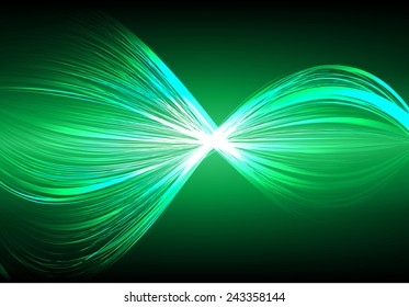 dark green line Light Abstract Technology background for computer graphic website internet and business. text box. Brochure. card. wave.