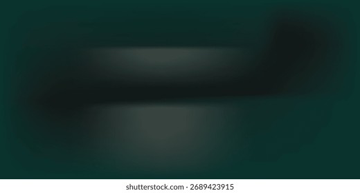 Verde escuro com banner mínimo calmo , Intensivo de ruído Holográfico mistura embaçada suave transições Tom vazio apresentação design , futurista mínimo moderno luxo premium movimento exclusivo página elegante