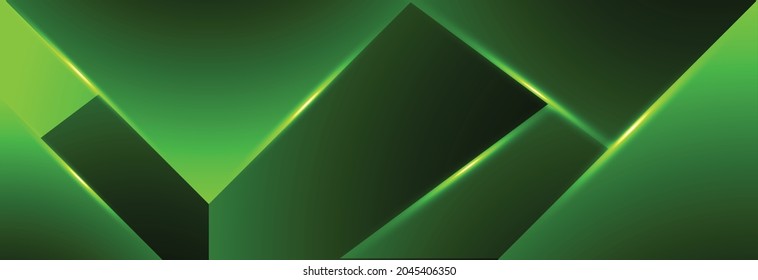 Fondo abstracto moderno verde oscuro