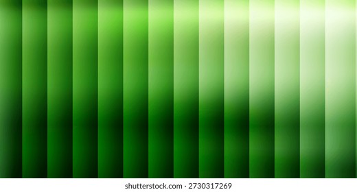 Vidrio acanalado degradado de neón verde oscuro. Fondo de textura de vidrio acanalado de Vector. Gradiente de malla. superficie de baño acanalada de acrílico. Superposición semitransparente de fondo de vidrio rojo. Ventana de pared de baño