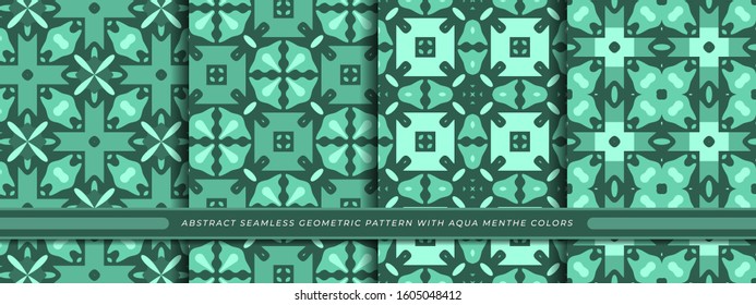 dark green pattern with abstract shapes, suitable for the textile industry, wallpaper, book cover, wall decoration and others