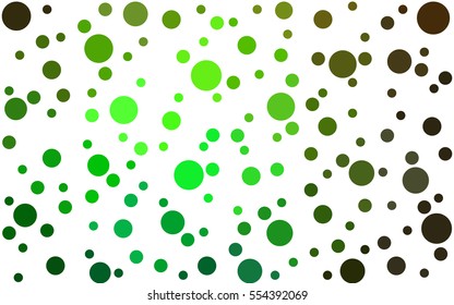 Dark Green pattern of geometric shapes. Colorful mosaic banner. Geometric hipster background.