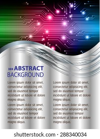 dark green pink blue silver Light Abstract Technology background computer graphic website internet business.vector illustration.text box. Brochure card.banner flyer magazine.Design label.Metals,alloys