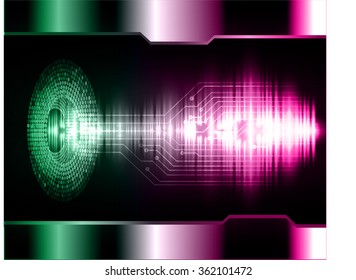 dark green pink Light Abstract Technology background for computer graphic website internet and business. circuit. illustration.digital.infographics. binary code. zero one. wave