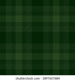 Dark green plaid. Tartan pattern for clothes, pillows, tablecloth, paper etc.