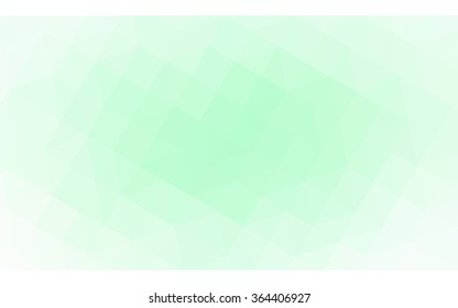 Dark green polygonal illustration, which consist of triangles. Geometric background in Origami style with gradient. Triangular design for your business in vector.