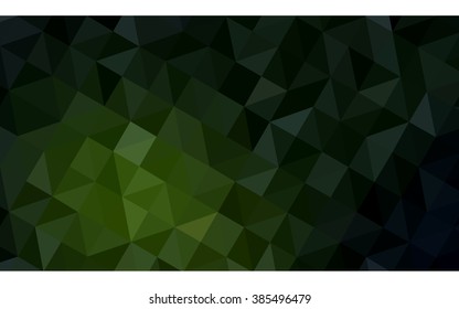 Dark green polygonal illustration, which consist of triangles. Geometric background in Origami style with gradient. Triangular design for your business. Dark green polygonal illustration, which consist of triangles. Geometric background in Origami style with gradient. Triangular design for your business.