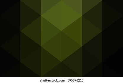 Dark green polygonal illustration, which consist of triangles. Geometric background in Origami style with gradient. Triangular design for your business. Dark green polygonal illustration, which consist of triangles. Geometric background in Origami style with gradient. Triangular design for your business.