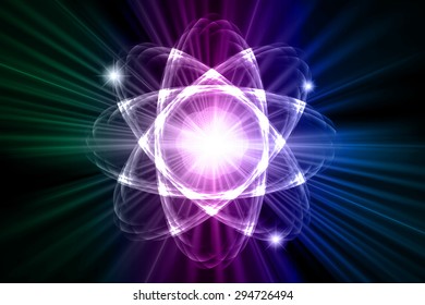 dark green purple blue color Light Abstract Technology background for computer graphic website internet.circuit.vector illustration.Nuclear,proton, neutron,nucleus. atom. molecular.Spark ray beam aura