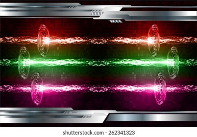 Dark green red pink color Light Abstract Technology background for computer graphic website internet. pixel. Tables, mosaic. silver circuit