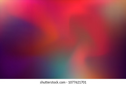 Dark Green, Red vector abstract bright template. A completely new color illustration in a vague style. The elegant pattern can be used as part of a brand book.