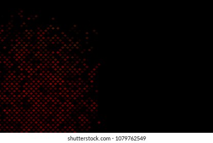Dark Green, Red vector abstract textured polygonal background. Blurry rectangular design. The pattern with repeating rectangles can be used for background.