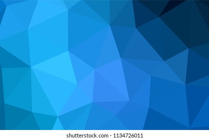 Dark Green, Red vector abstract mosaic backdrop. Colorful illustration in abstract style with triangles. A completely new design for your leaflet.