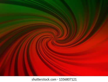 Dark Green, Red vector abstract bright background. An elegant bright illustration with gradient. Brand new design for your business.