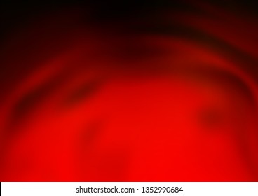 Dark Green, Red vector abstract blurred template. An elegant bright illustration with gradient. The blurred design can be used for your web site.