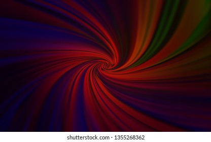 Dark Green, Red vector abstract layout. Modern abstract illustration with gradient. Background for designs.