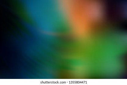 Dark Green, Red vector abstract bright pattern. Shining colored illustration in smart style. The best blurred design for your business.