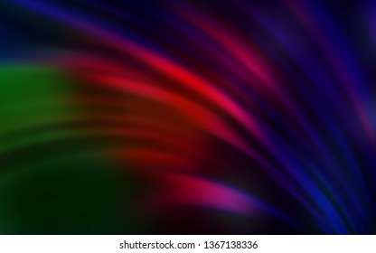 Dark Green, Red vector abstract bright texture. An elegant bright illustration with gradient. New design for your business.