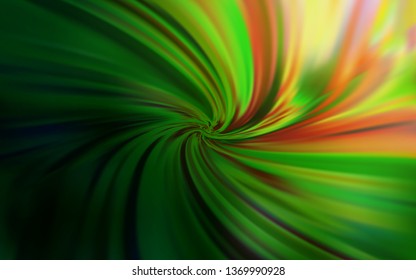 Dark Green, Red vector abstract blurred background. Modern abstract illustration with gradient. Background for a cell phone.