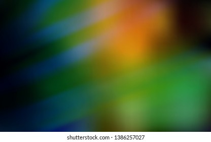 Dark Green, Red vector abstract bright template. Shining colored illustration in smart style. Completely new design for your business.