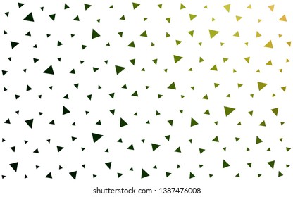 Dark Green, Red vector  abstract mosaic pattern. Colorful illustration in abstract style with triangles. Pattern for a brand book's backdrop.