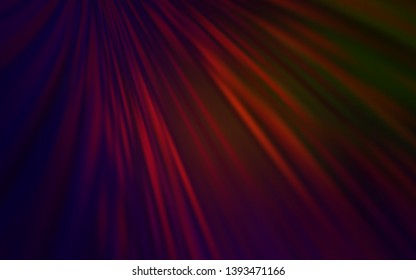 Dark Green, Red vector abstract blurred layout. Colorful illustration in abstract style with gradient. Elegant background for a brand book.